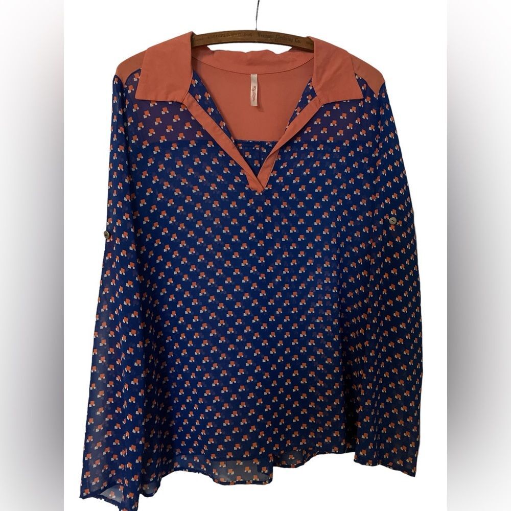 My Story Retro Blouse Size XL